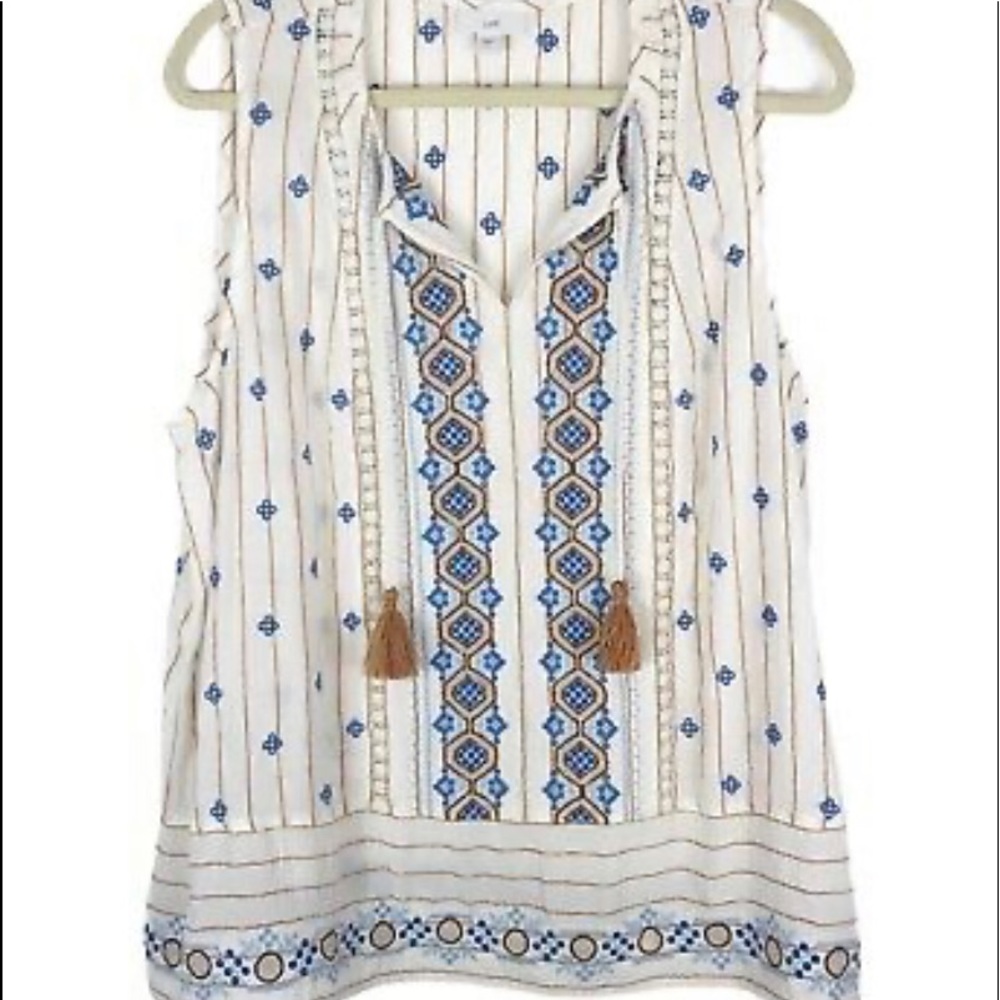 J.Jill Women's
embroidered medallions,folkloric